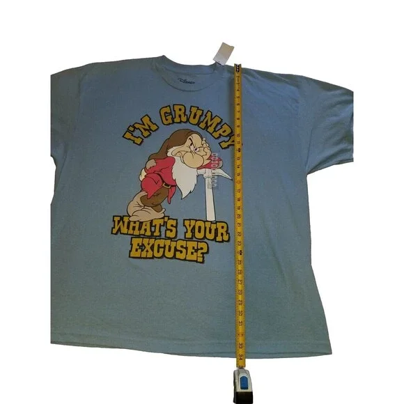 Big Mens Crew Neck Short Sleeve Regular Fit Graphic Tee - 4XL - Picture 3 of 4